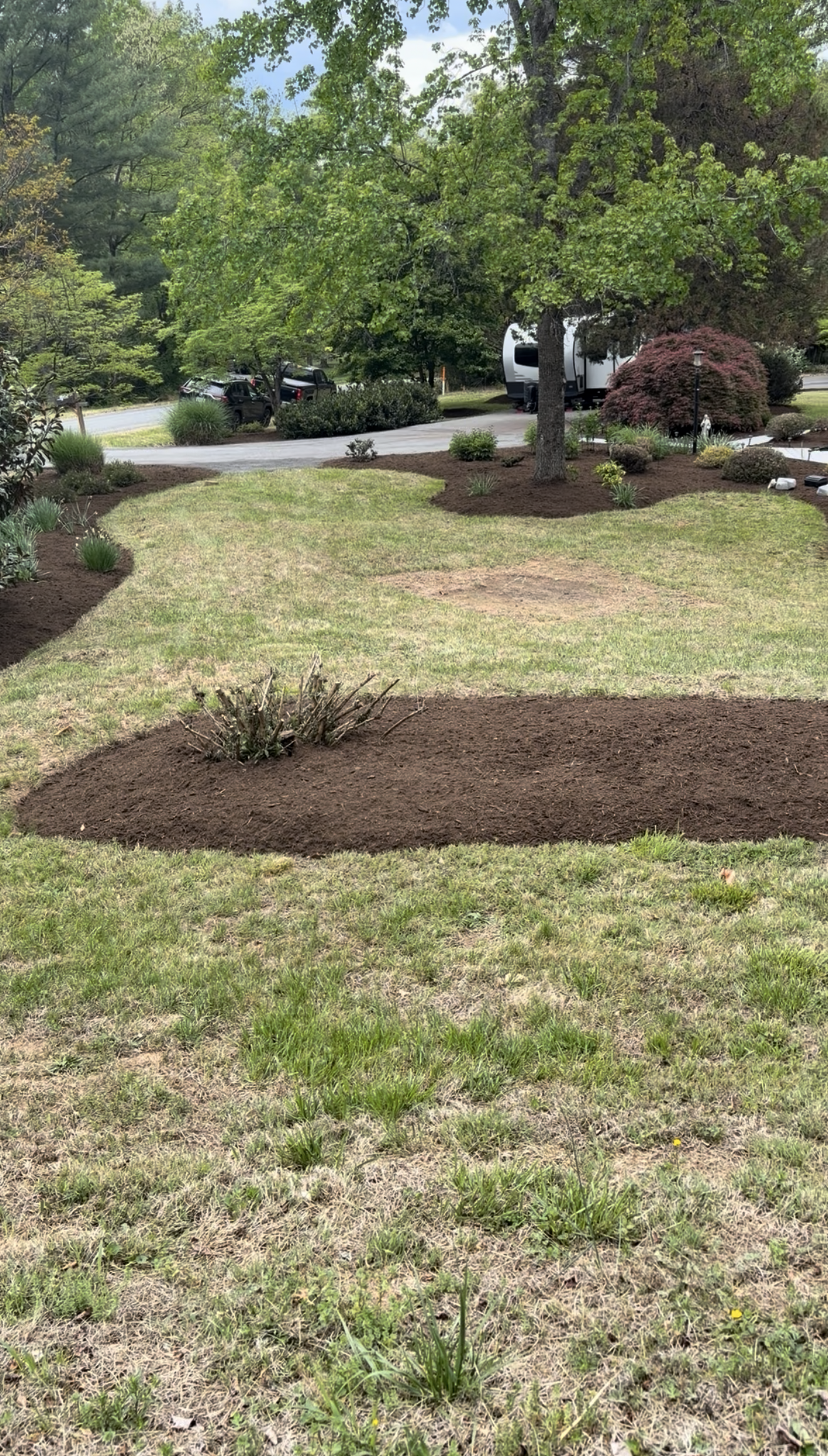 Mulch Bed Installation