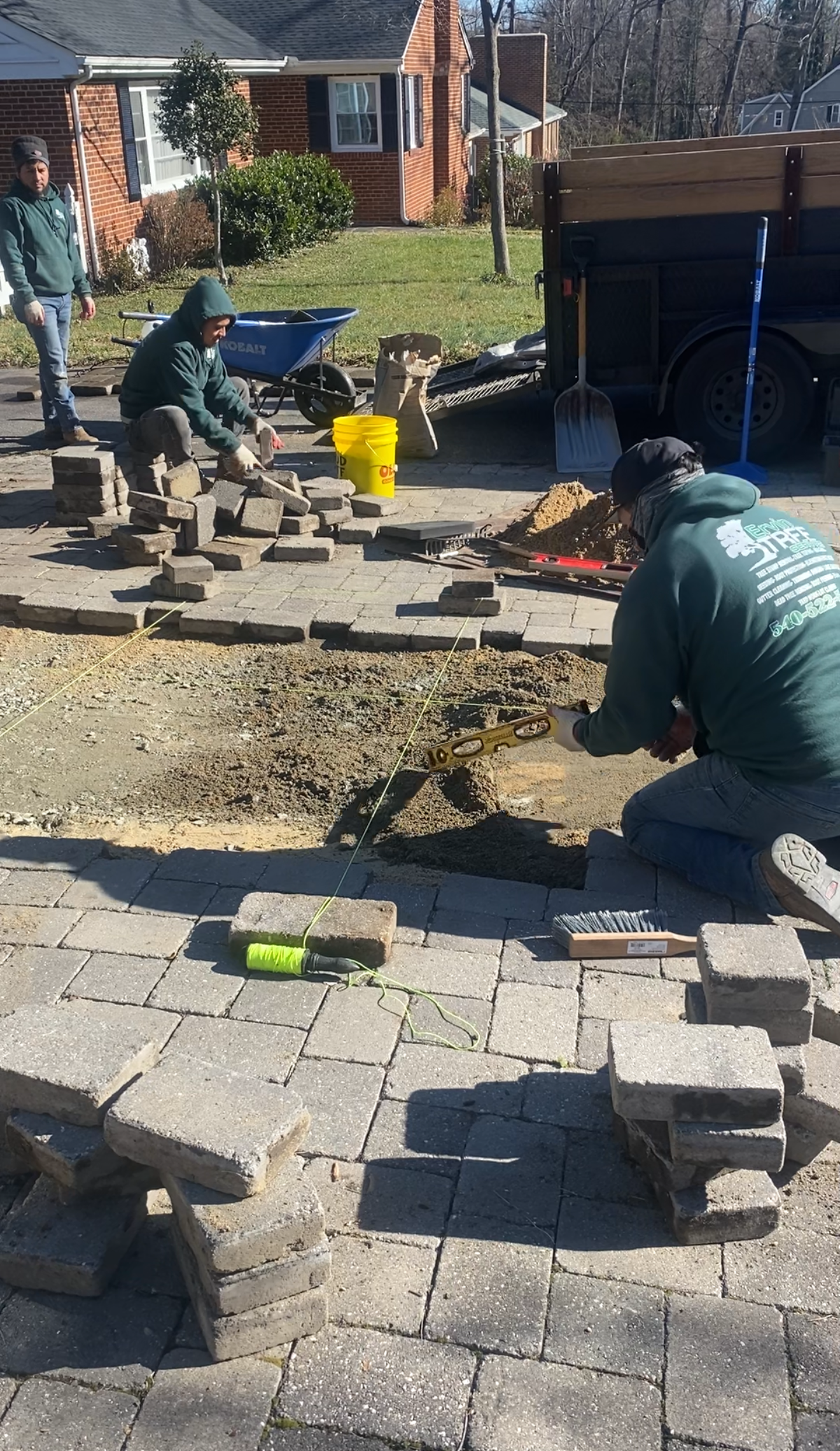 Patio Paver Installation